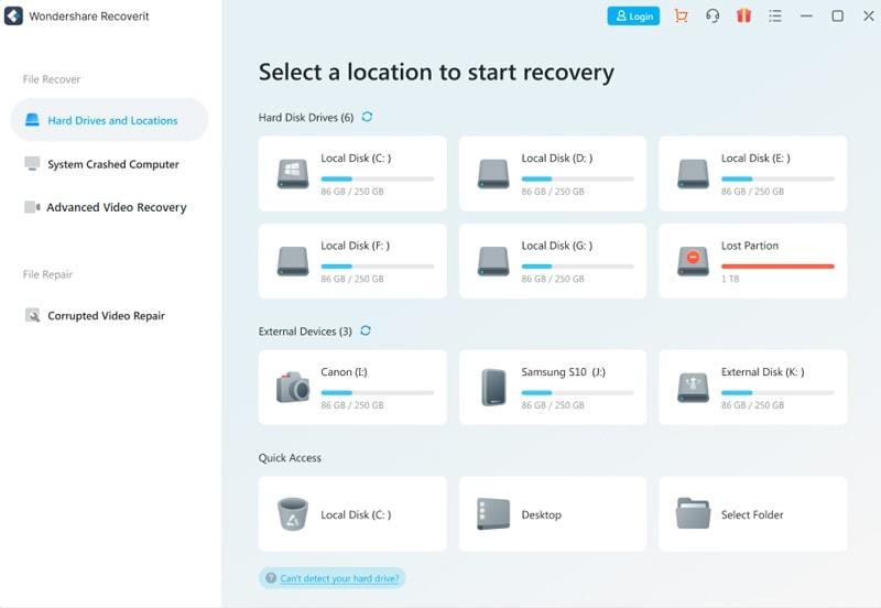 Wondershare Recoverit