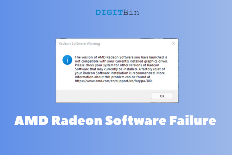 Aviso do Software Radeon