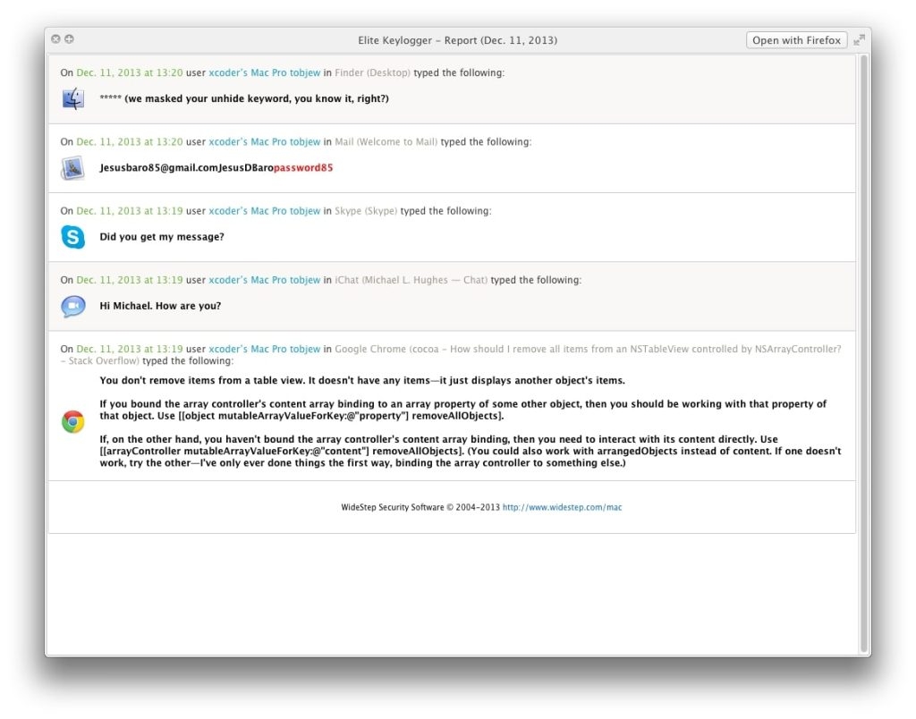 Elite Keylogger