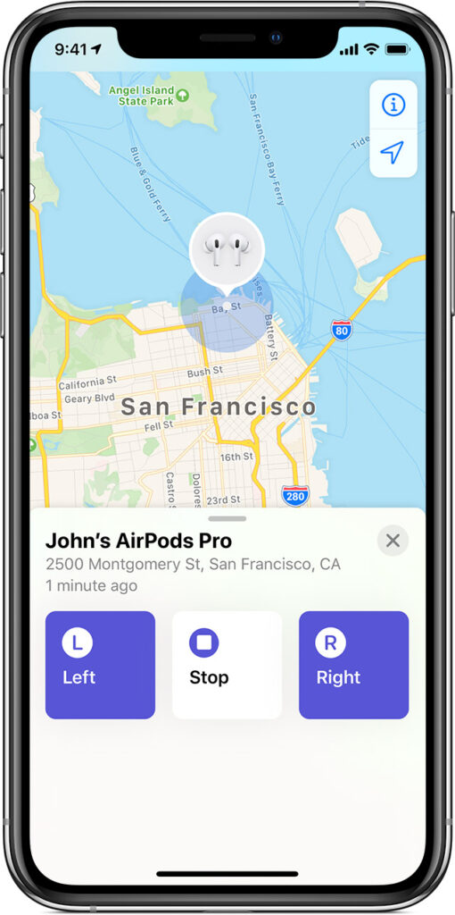 Find AirPod Case