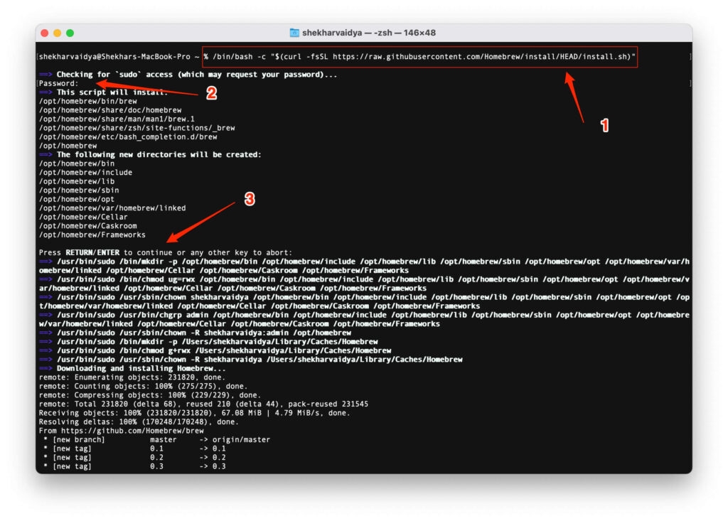 Instalar homebrew