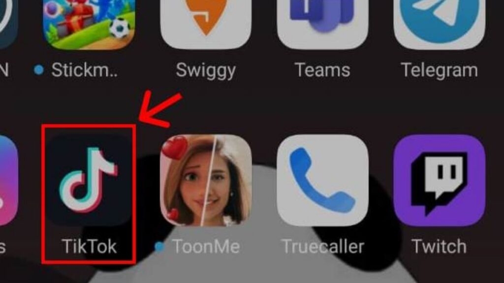 Encontrar videos guardados de TikTok