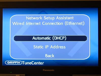 Überprüfung: Griffin TuneCenter Home Media Center für iPod (ohne Wi-Fi)