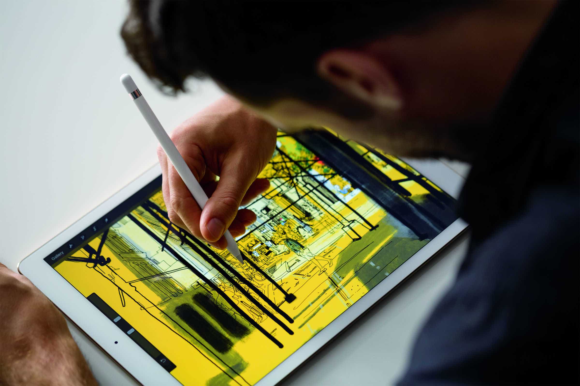 Schizzo su un iPad