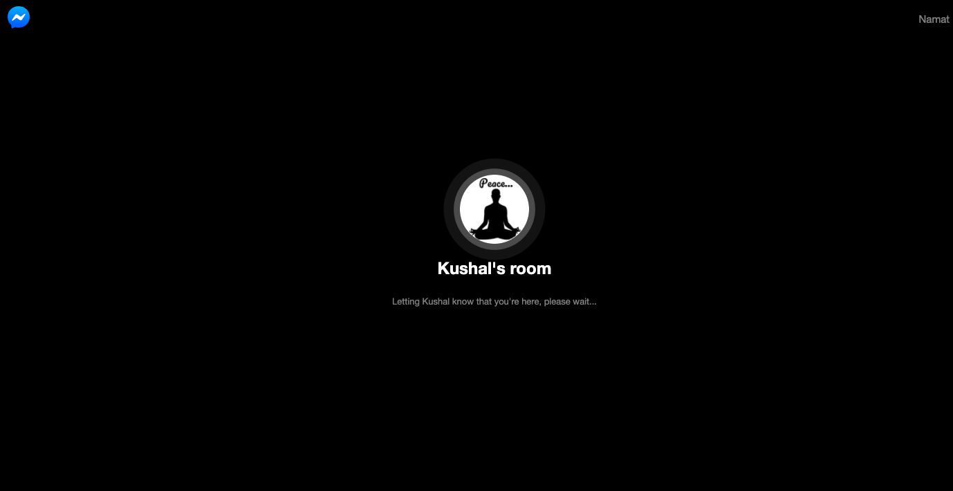 Unisciti alla stanza per videochiamata