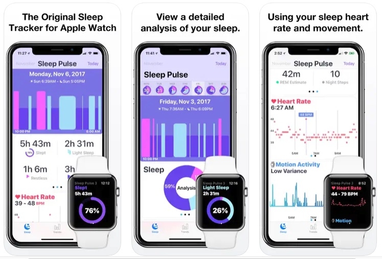 Sleep Pulse 3 - Aplicativo de Sono para Apple Watch