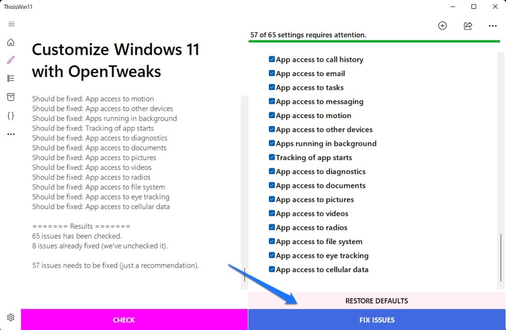 Debloat Windows 11