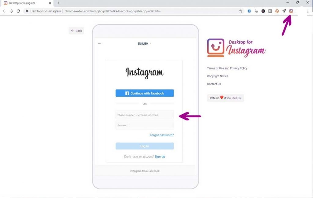 Upload Instagram Video from PC