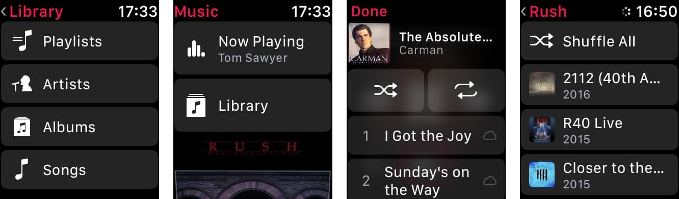 Dans les bêtas : watchOS 4.1 ajoute le streaming Apple Music