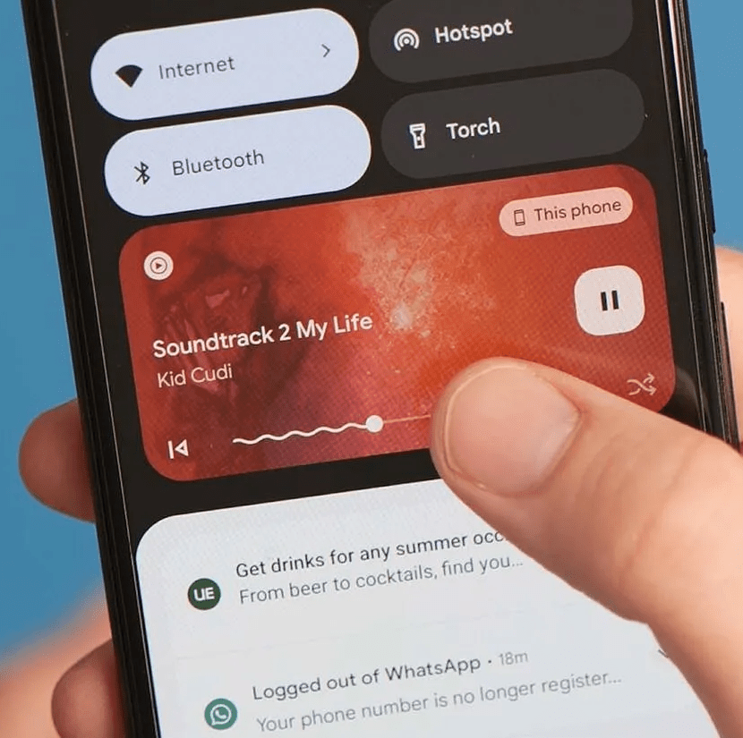 reprodutor de mídia do android 13