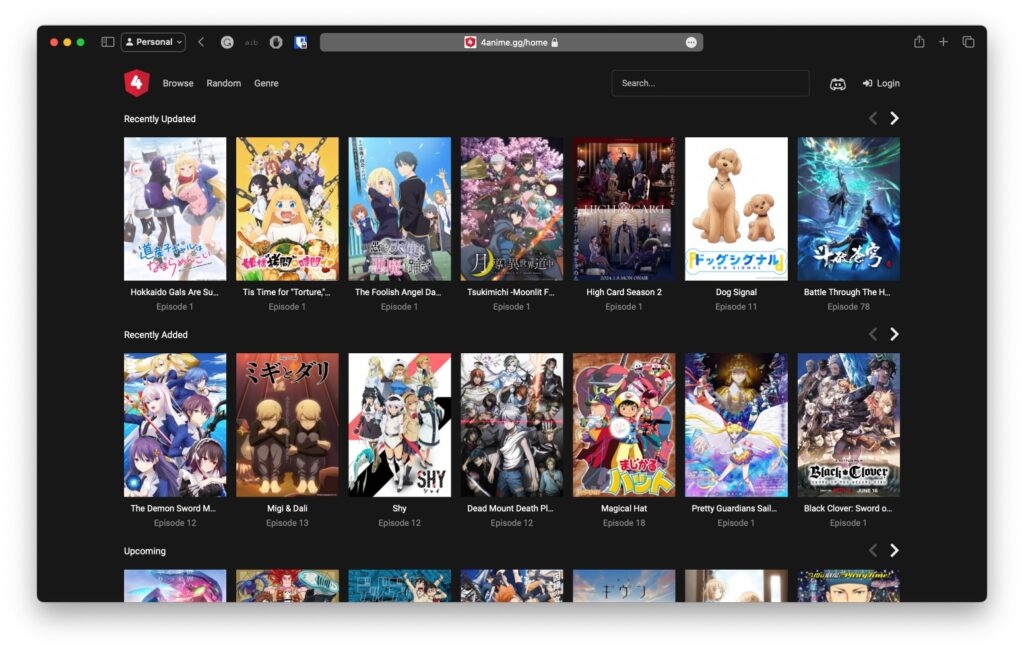 4Anime - Mejor Página de Anime