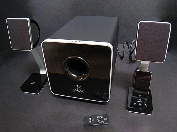 Überprüfung: Focal JMlab Focal XS 2.1-Kanal Multimedia + iPod-System