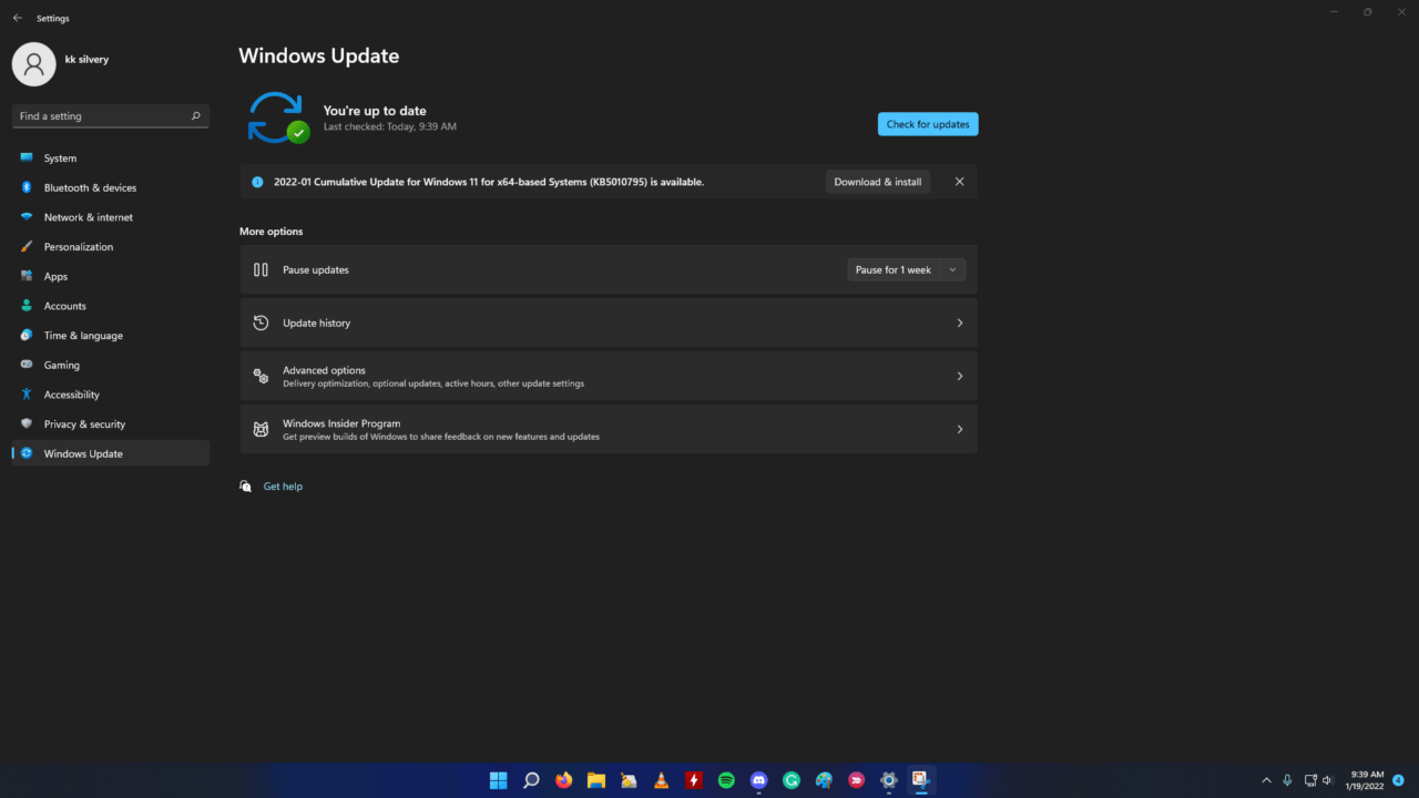 Aggiornamento di Windows