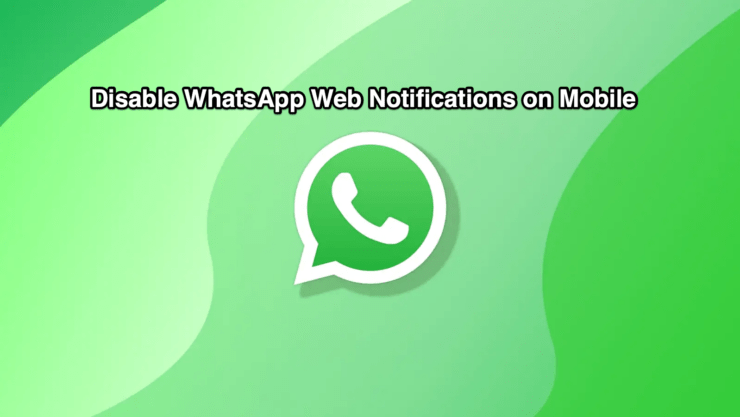 Desativar Notificação de WhatsApp Web Está Ativa Atualmente no Android