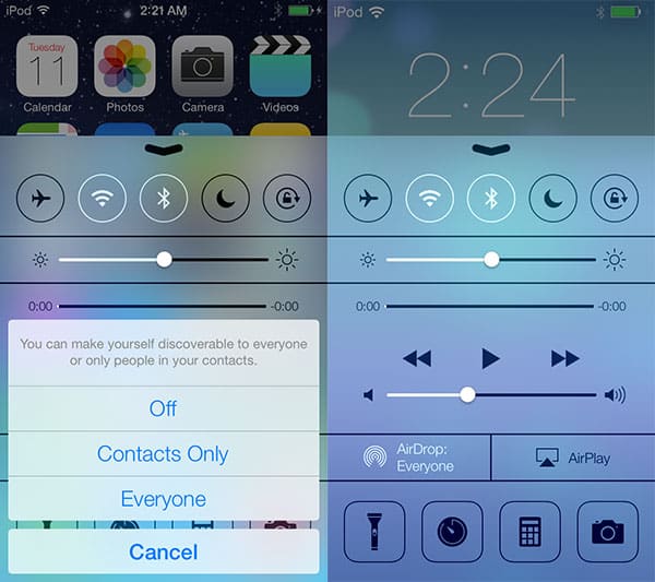 Novedades en iOS 7 para iPad, iPhone + iPod touch: Detalles + Pantallas