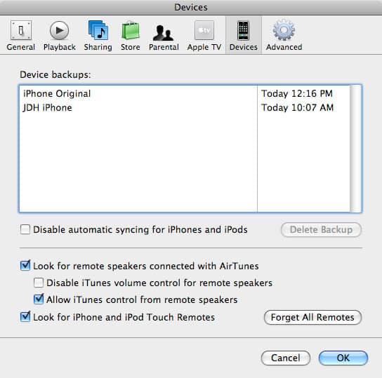 Aggiornamento a un nuovo iPod touch