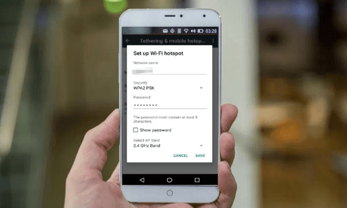 Hotspot verbunden mit Wifi, aber kein Internet funktioniert Fix