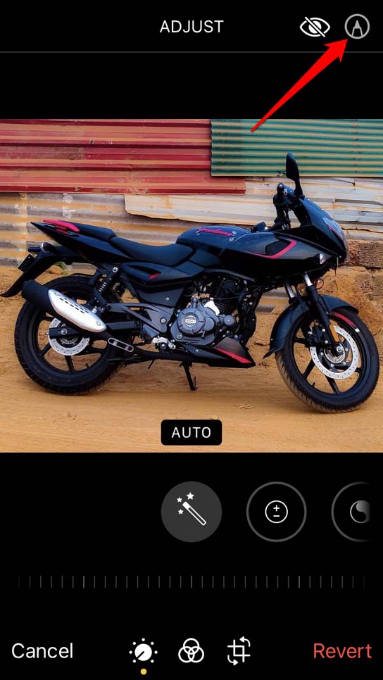 Foto-Editor von iOS