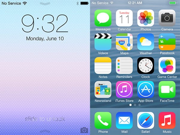 Novedades en iOS 7 para iPad, iPhone + iPod touch: Detalles + Pantallas