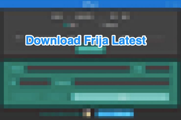 Scarica l'ultima versione del firmware Frija