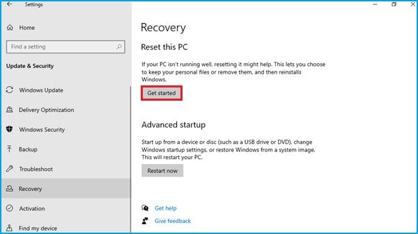 Riparare gli elementi del registro danneggiati in Windows 10