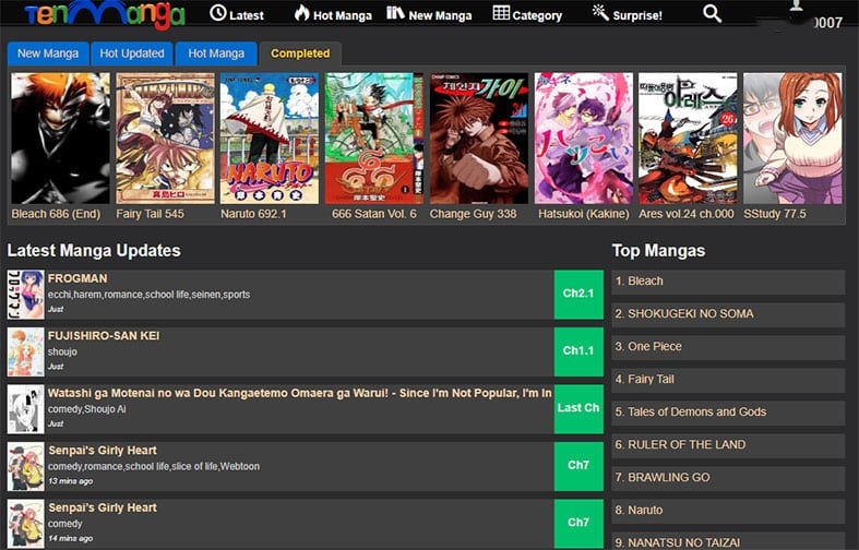 Лучшие альтернативы MangaStream