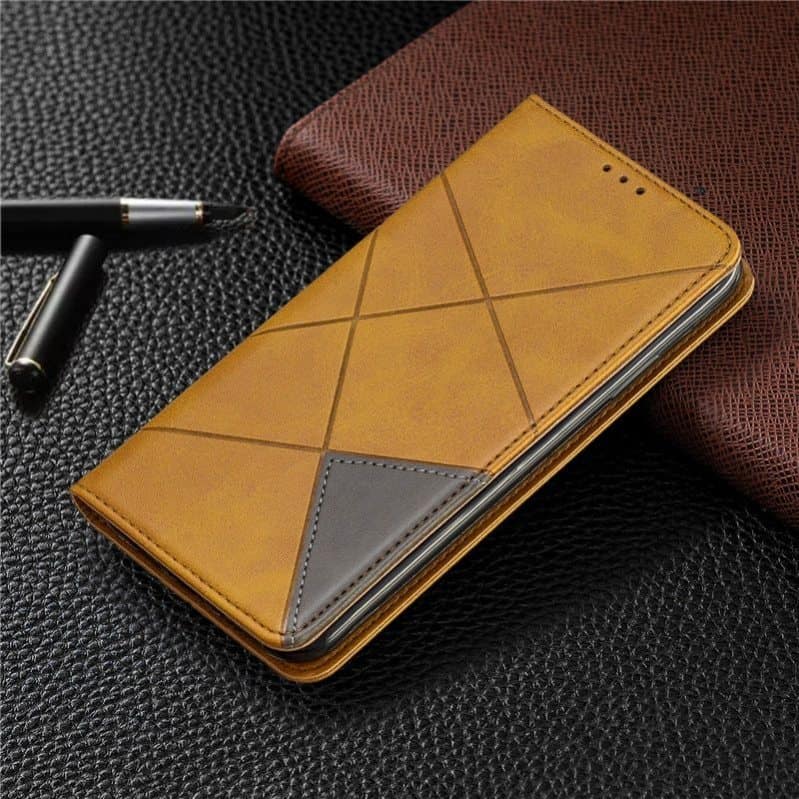 Custodia Portafoglio in Pelle Flip di Lusso per iPhone 11, iPhone 11 Pro e iPhone 11 Pro Max
