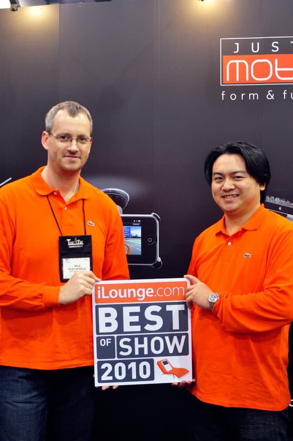 Premios iLounge 2010 CES iPod + iPhone Mejor de la Exhibición
