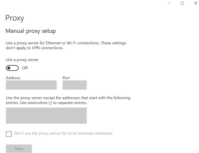 Отключите ваш VPN или прокси - Устранение PR_CONNECT_RESET_ERROR