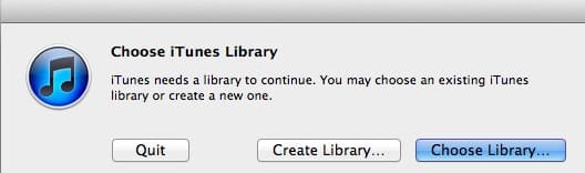iTunesライブラリの移行