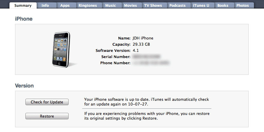 Переход на новый iPhone