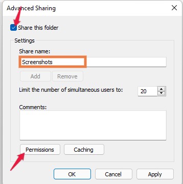 permissions
