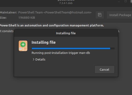 Instalación de PowerShell en Linux