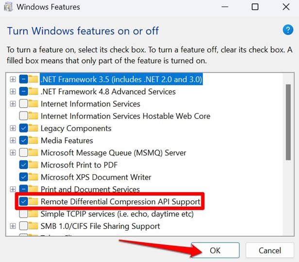 disabilita RDC su Windows