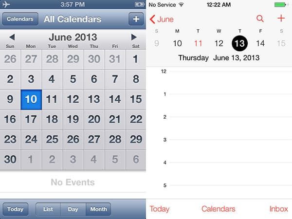 Novedades en iOS 7 para iPad, iPhone + iPod touch: Detalles + Pantallas