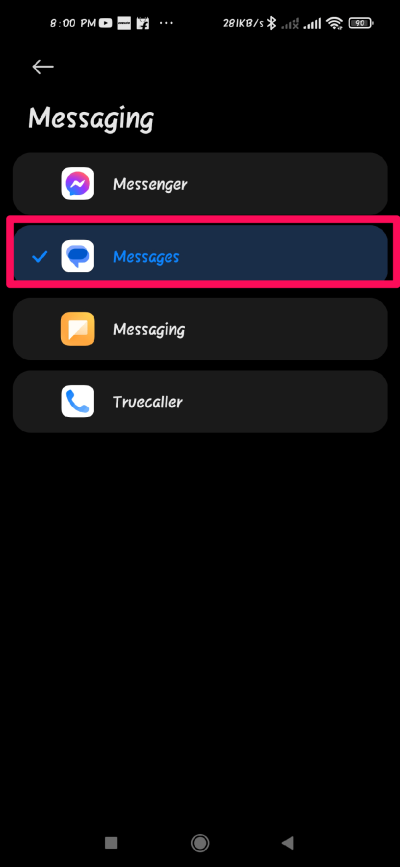 RCS (Google Messages) no funciona