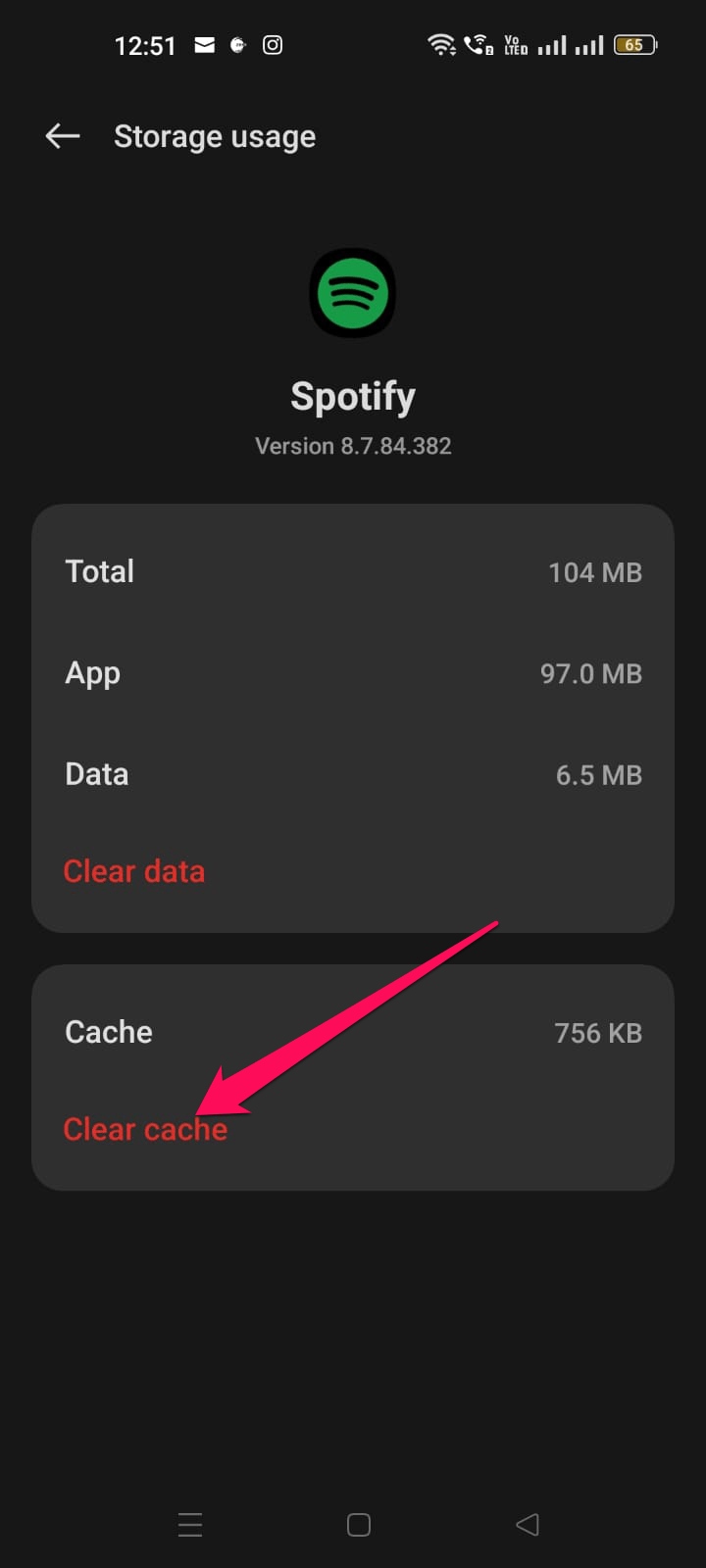 Limpar os Arquivos de Cache