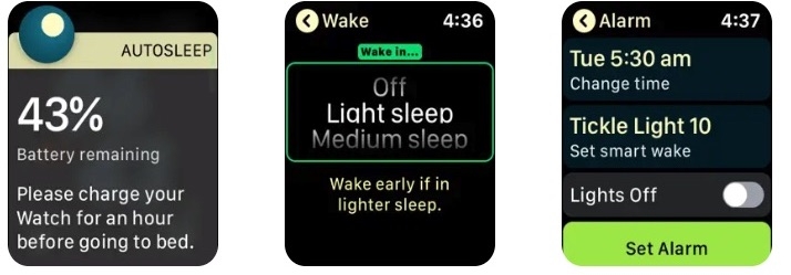 AutoSleep Tracker para Watch - Aplicativo de Sono para Apple Watch