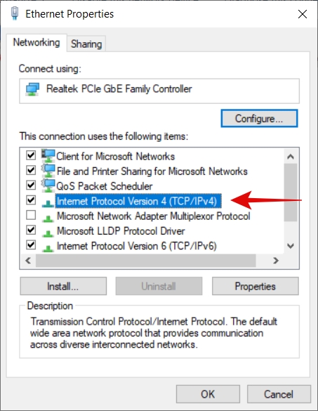 Corrigir o Erro de Configuração IP Válida da Ethernet