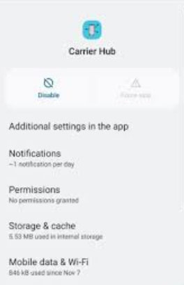 Disabilita l'app Carrier Hub - Cos'è l'elaborazione delle richieste di Apphub e come risolverlo?