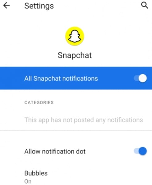 Warum erhalte ich keine Snapchat-Benachrichtigungen