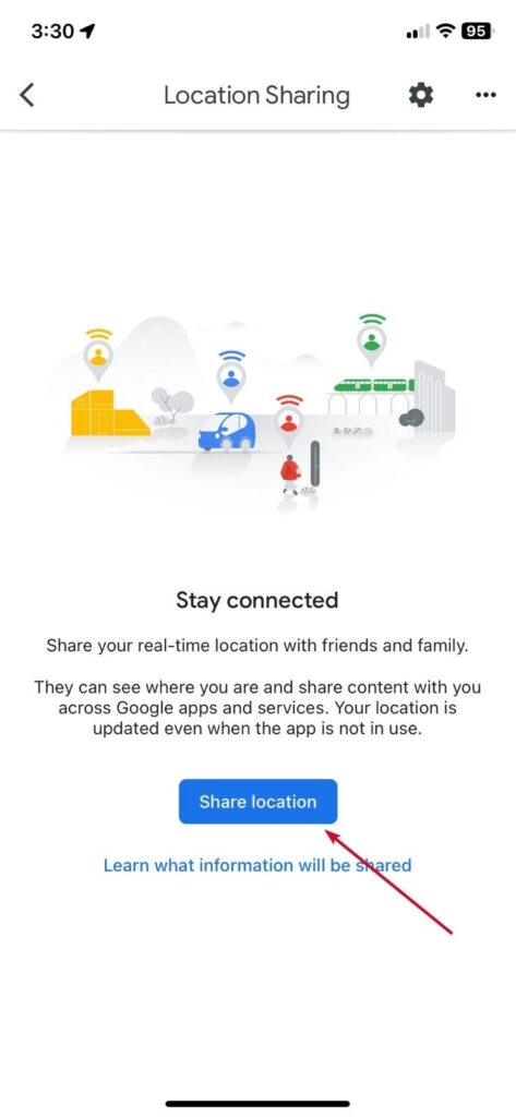 Partage de localisation Google Maps - Applications de suivi de téléphone avec suivi GPS