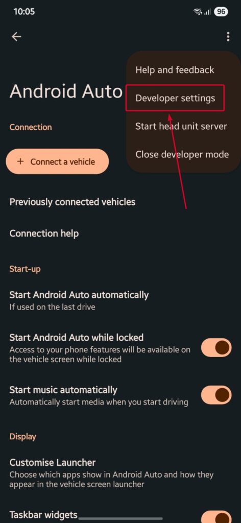 Impostazioni Android Auto - NewPipe