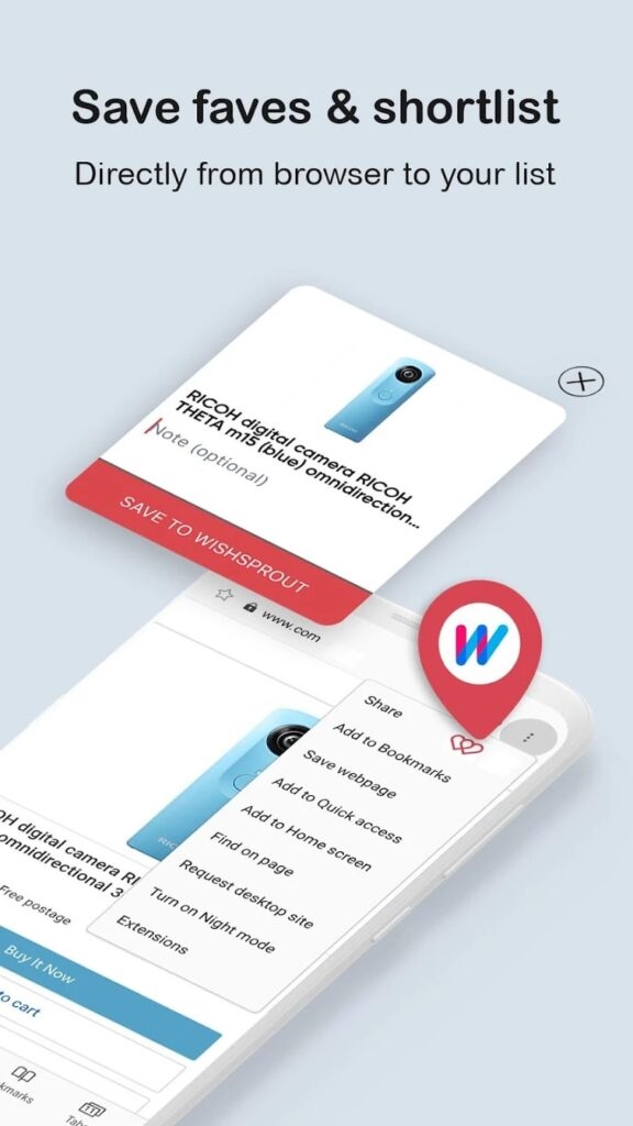 WishSprout - Meilleure Application de Liste de Souhaits Universelle