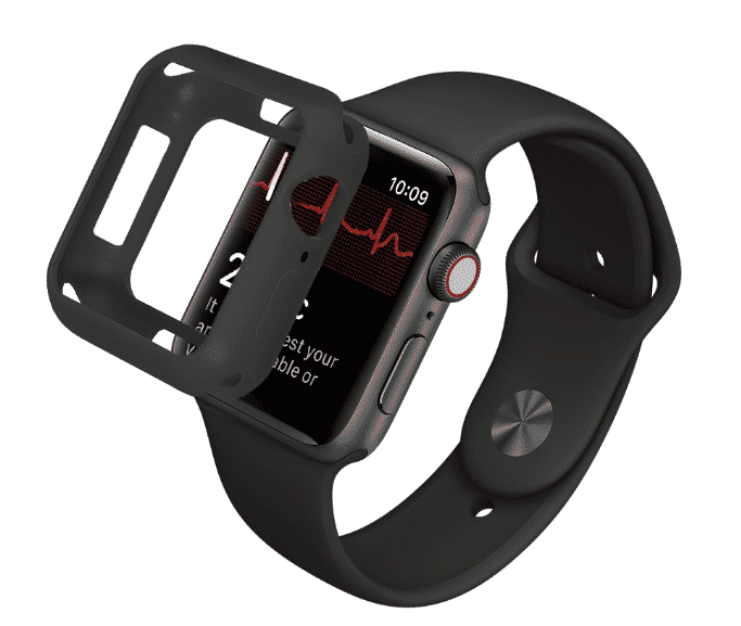 Esta es la Funda Termoplástica para Apple Watch Series 5 de 44 mm y 40 mm.