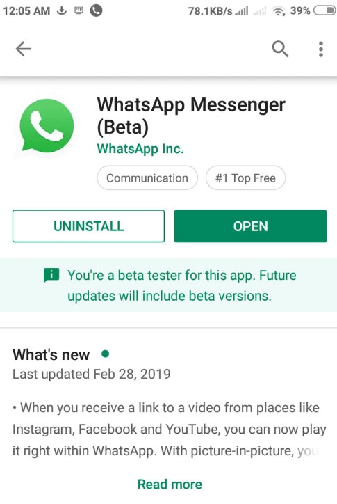 Desinstalar y reinstalar WhatsApp en tu teléfono