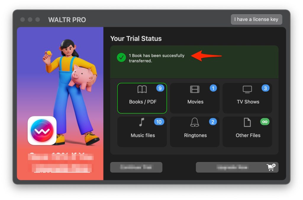 Trasferisci PDF su iPad