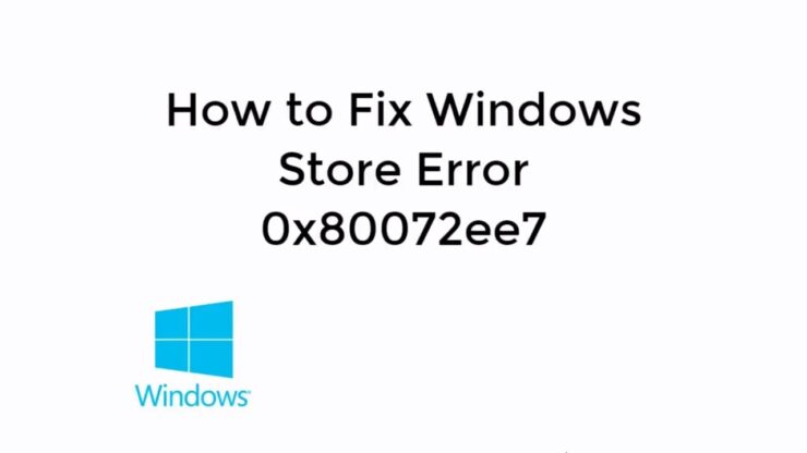 Correggi l'errore di Windows Store 0x80072ee7