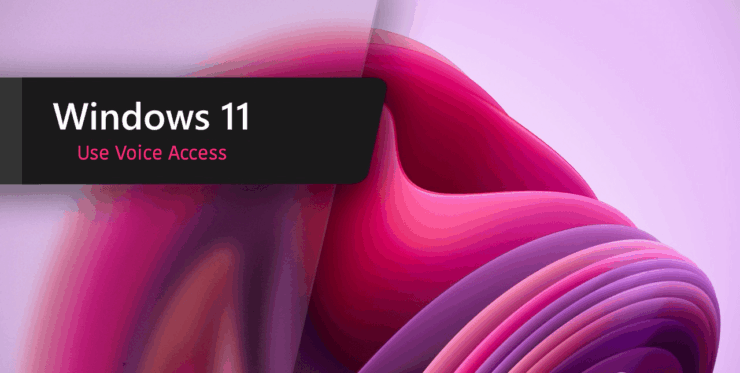 Come abilitare l'accesso vocale su Windows 11? 1