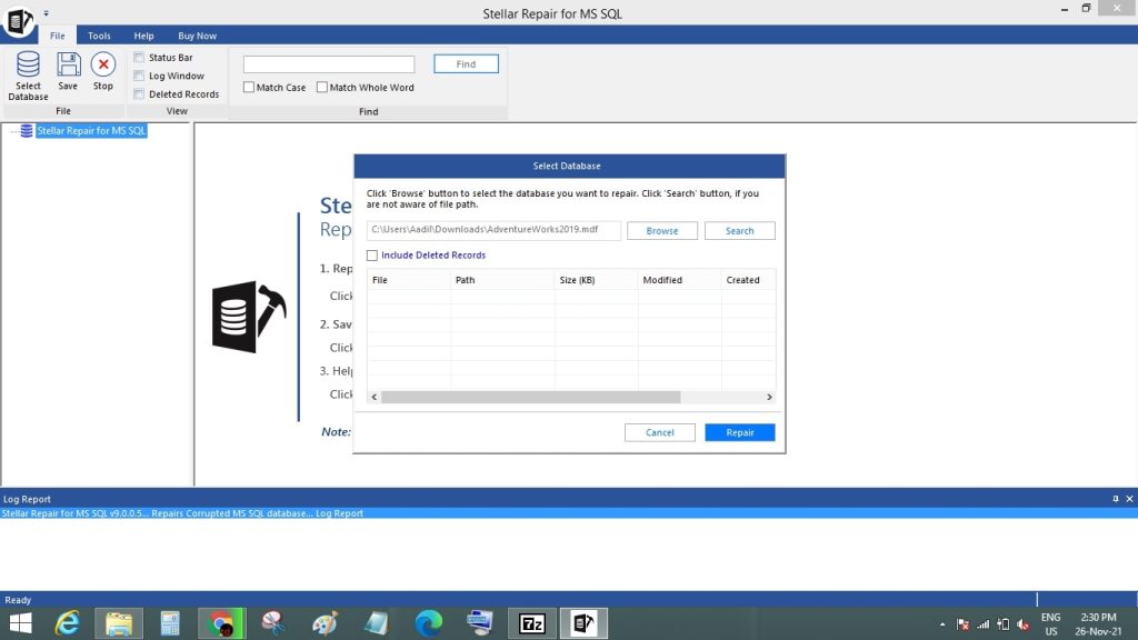 Stellar Repair for MS SQL Review
